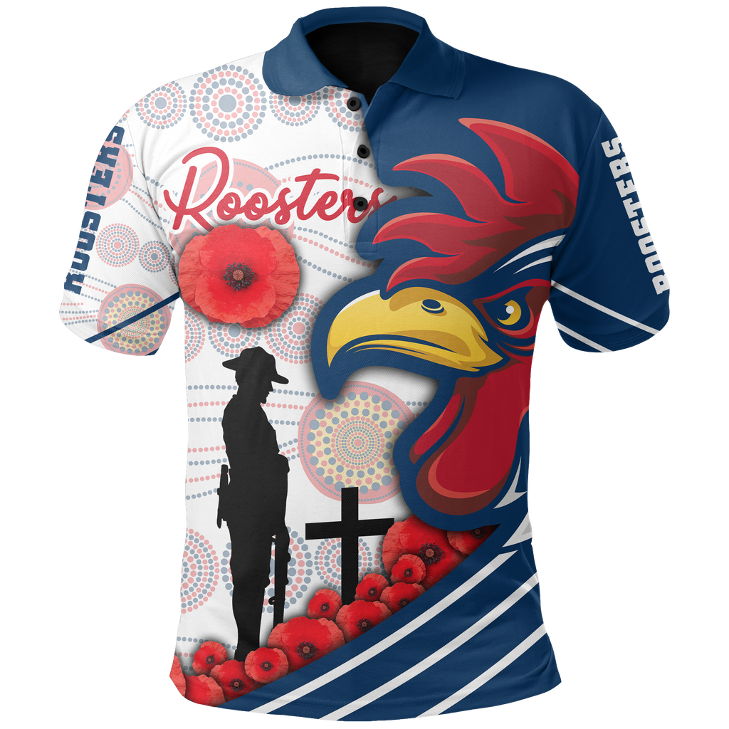 australia-roosters-polo-shirt-anzac-day-three-tiles-style