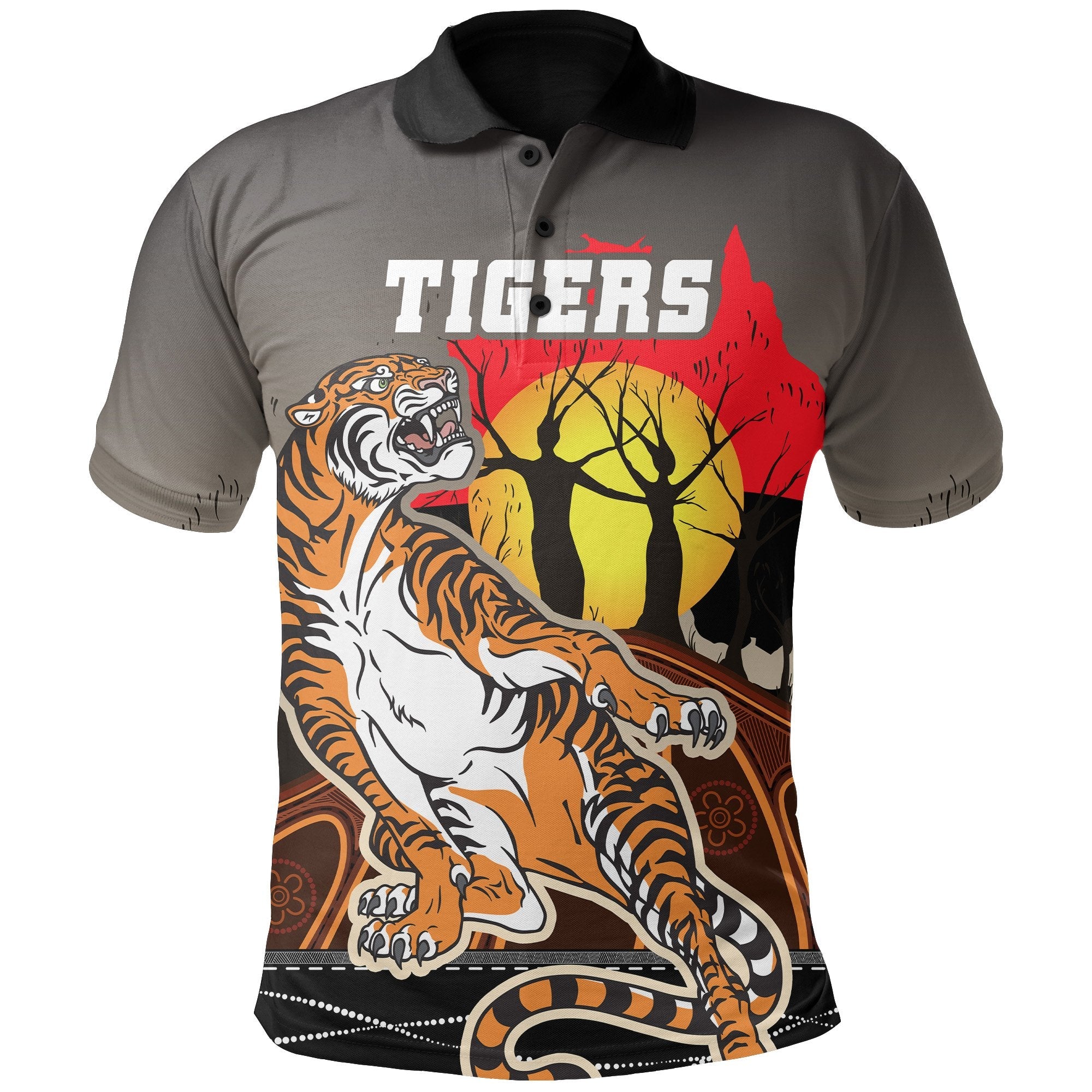 custom-personalised-wests-tigers-polo-shirt-version-aboriginal-art