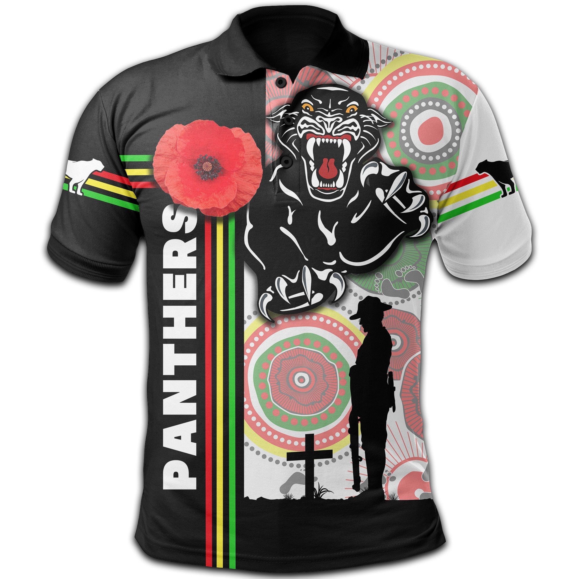 custom-personalised-penrith-panthers-polo-shirt-anzac-day-power-style