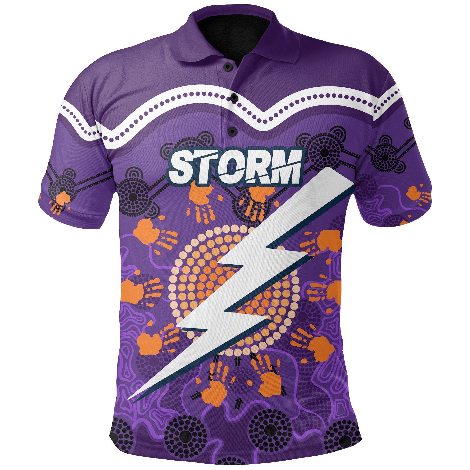 custom-personalised-storm-polo-shirt-indigenous-aboriginal-melbourne-sun-style