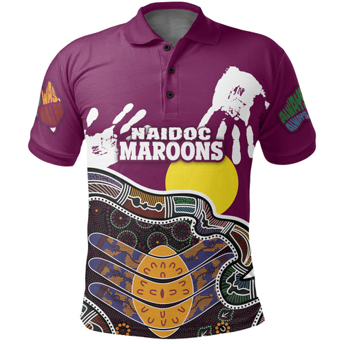 queensland-naidoc-week-polo-shirt-maroons-aboriginal-style