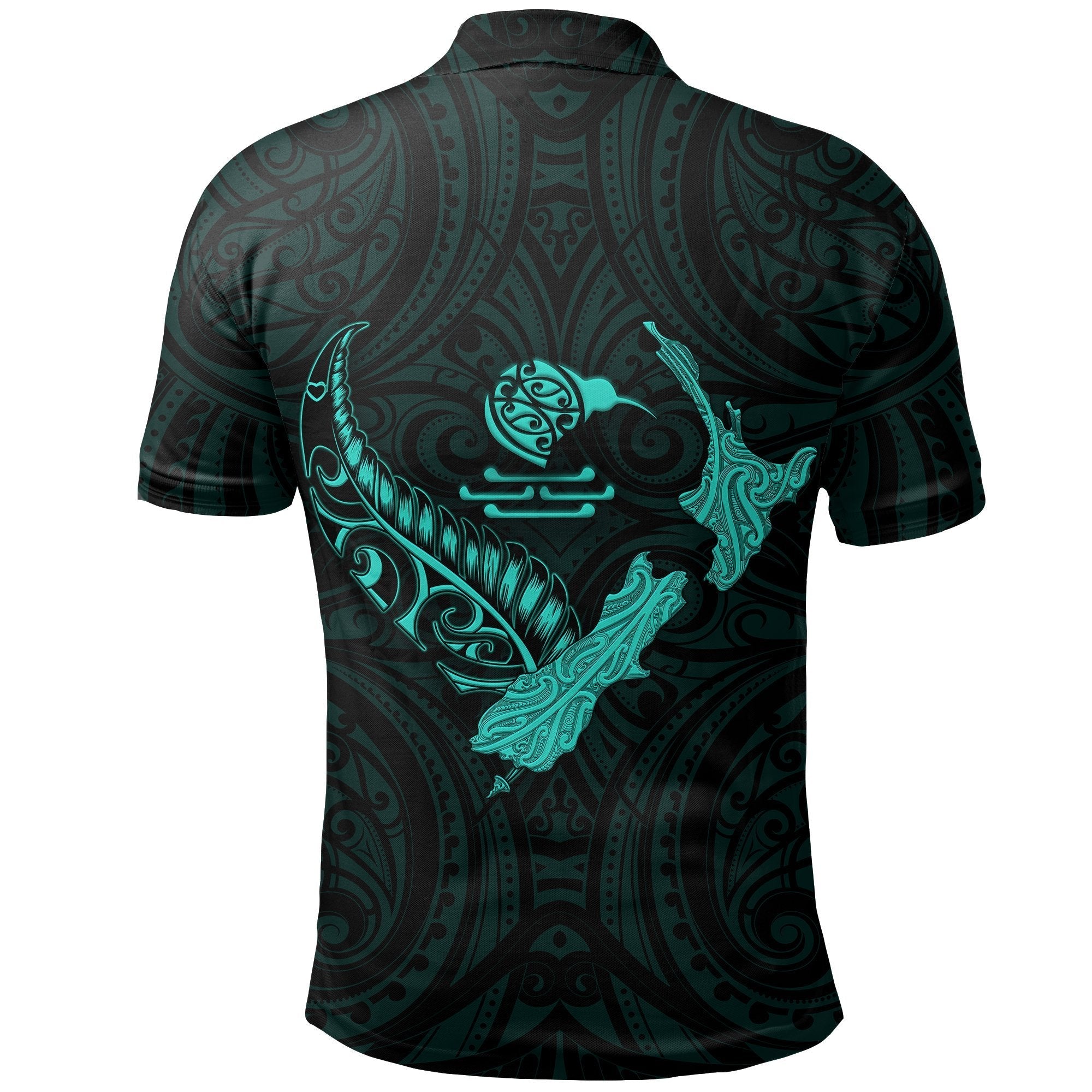 new-zealand-heart-polo-shirt-map-kiwi-mix-silver-fern-turquoise
