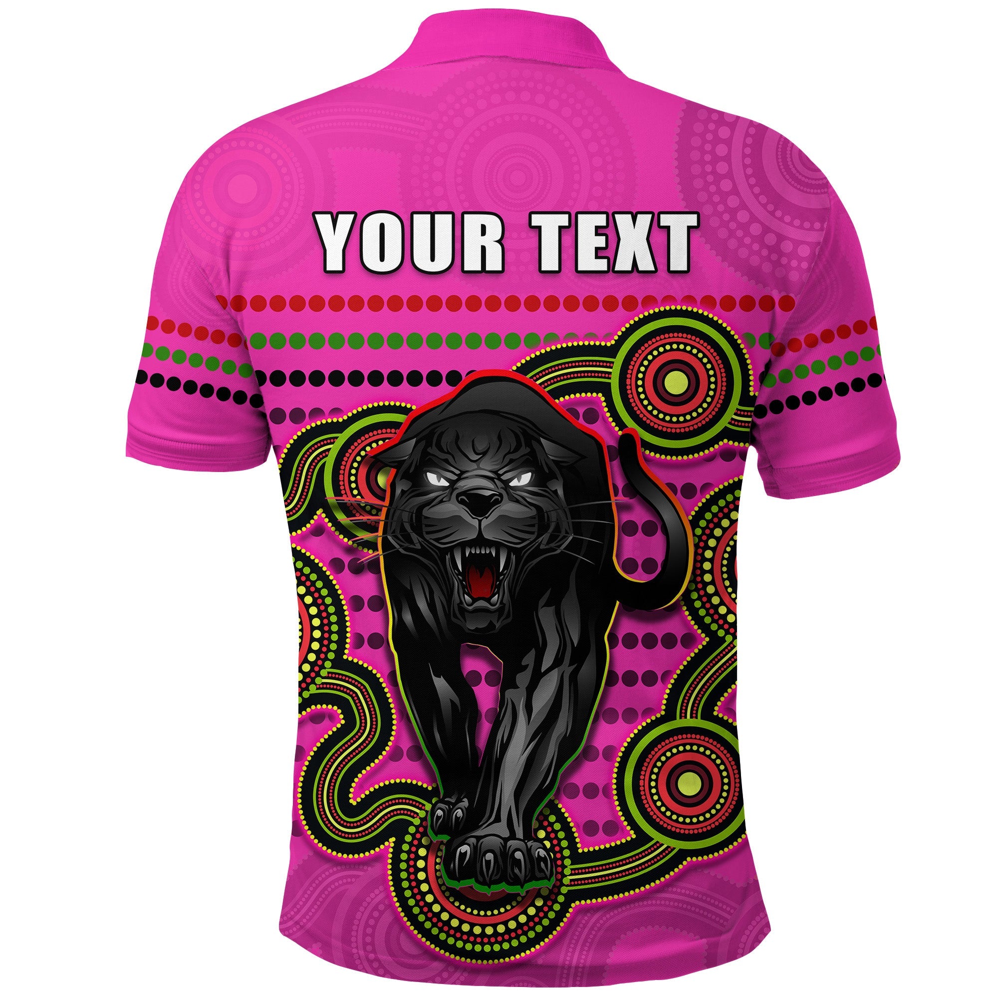 custom-personalised-panthers-indigenous-polo-shirt-version-pink-alternate