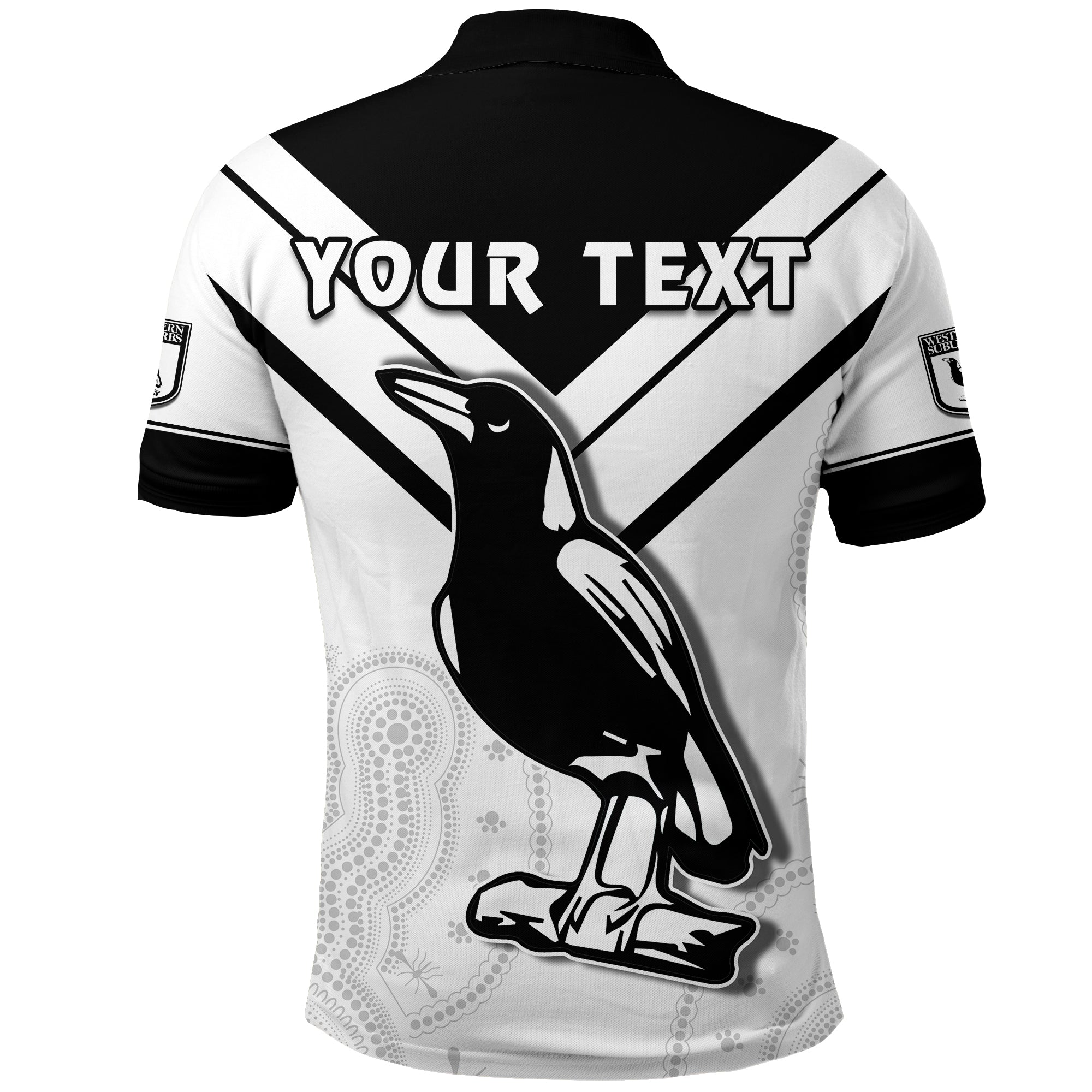 custom-personalised-the-magpies-indigenous-polo-shirt-1908-western-suburbs