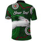 custom-personalised-rabbitohs-indigenous-polo-shirt-simple-green