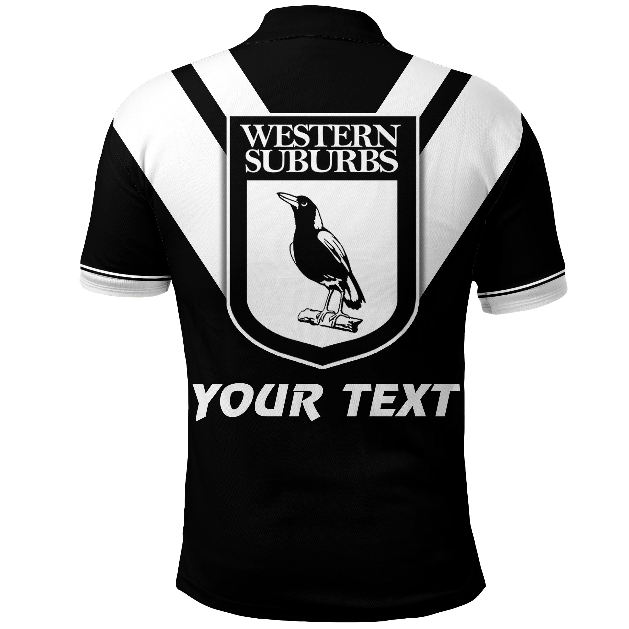 custom-personalised-western-suburbs-magpies-polo-shirt-the-one-and-only