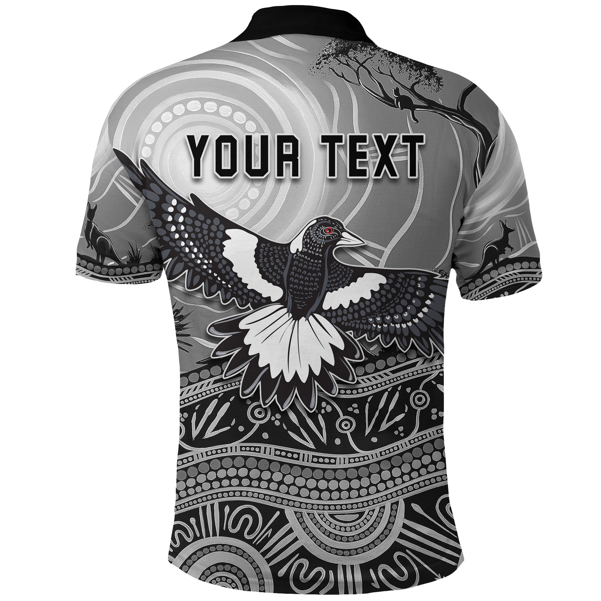 custom-personalised-magpies-lovers-polo-shirt-new-life