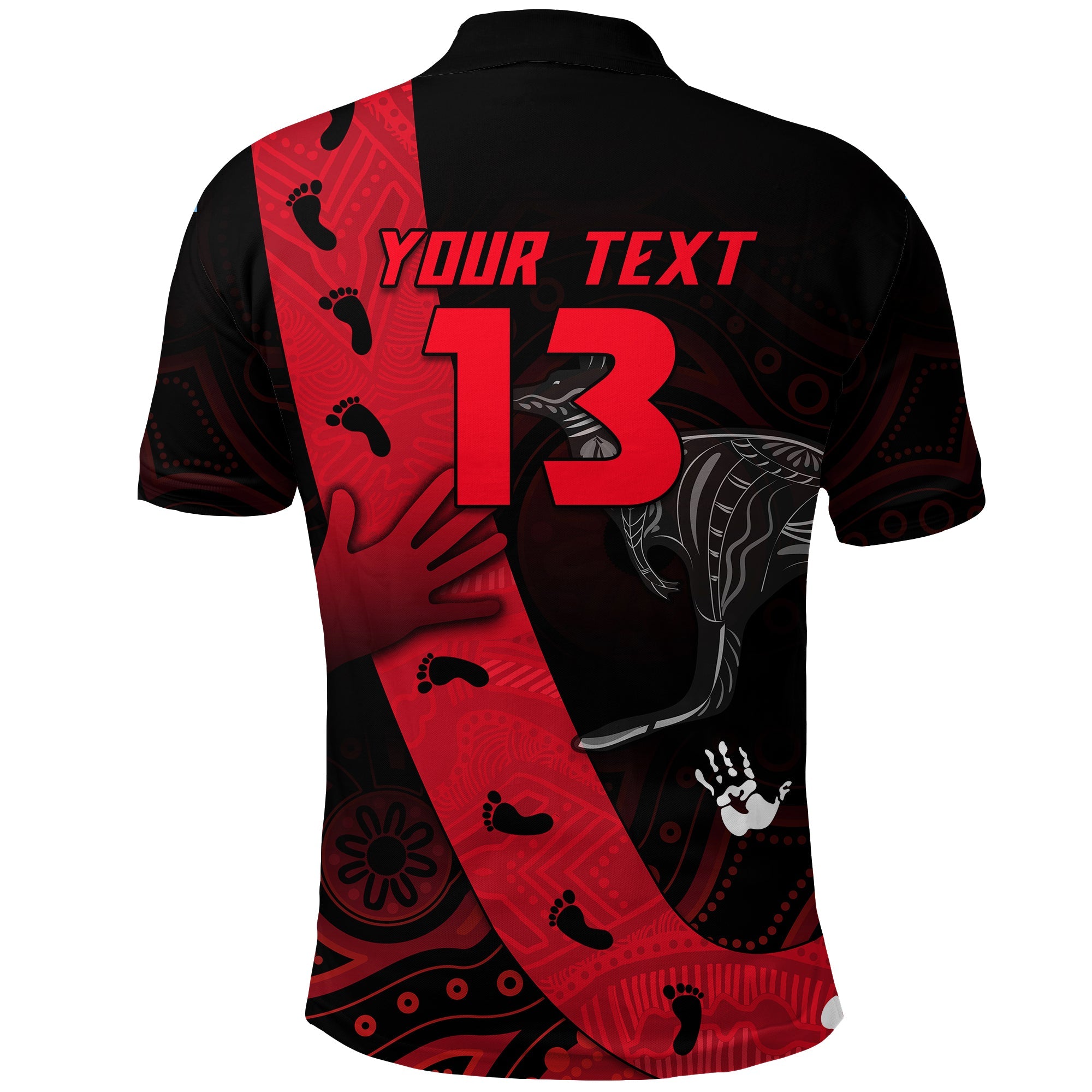 custom-personalised-bombers-indigenous-polo-shirt-custom-text-and-number