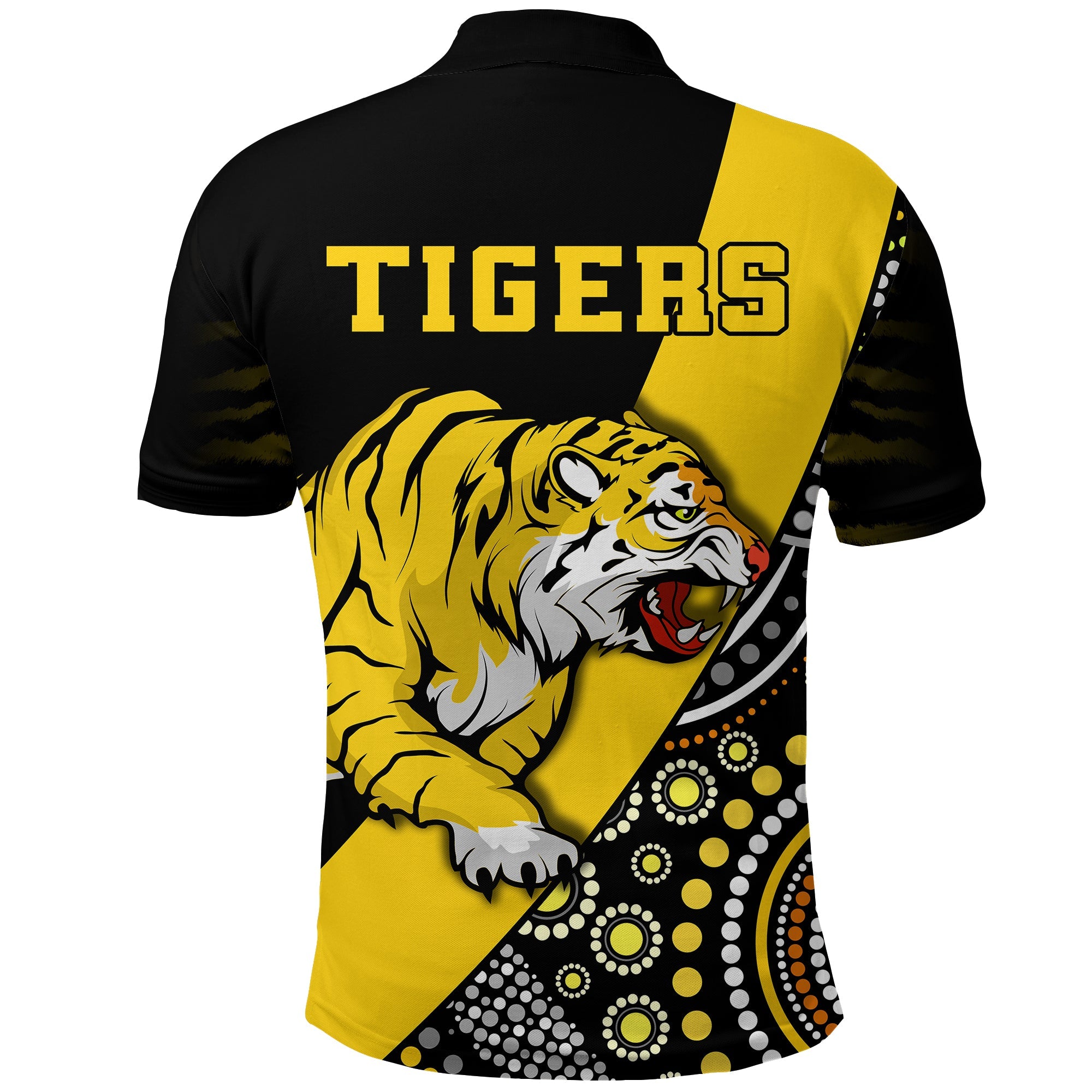 combo-polo-shirt-and-men-short-richmond-indigenous-tigers-football