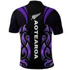new-zealand-maori-polo-shirt-simple-love-purple