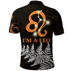 leo-zodiac-style-maori-polo-shirt-orange-lion