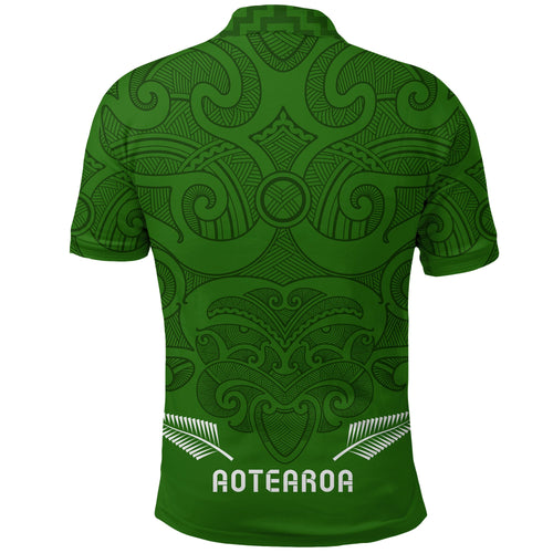 maori-2021-polo-shirt-green-aotearoa-tattoo