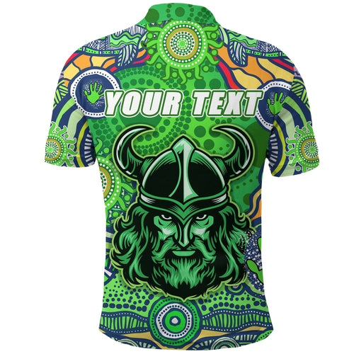 custom-personalised-raiders-newest-polo-shirt-come-on-green