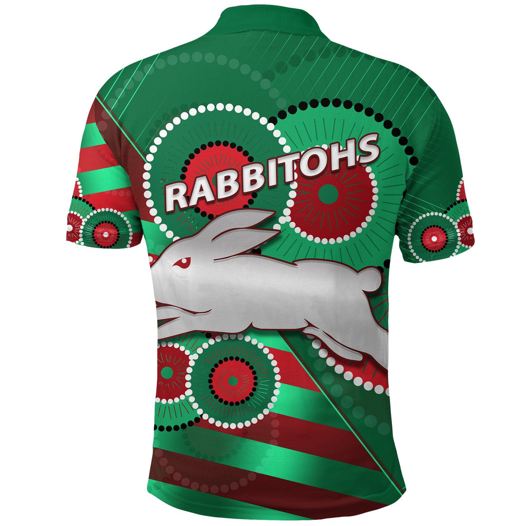 combo-polo-shirt-and-men-short-rabbitohs-indigenous-bravery