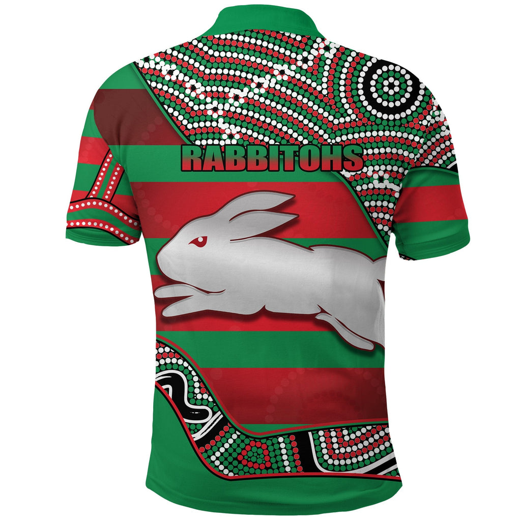 custom-personalised-rabbitohs-polo-shirt-rugby-south-sydney-indigenous-charming