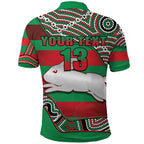 custom-personalised-rabbitohs-polo-shirt-rugby-south-sydney-indigenous-charming-custom-text-and-number