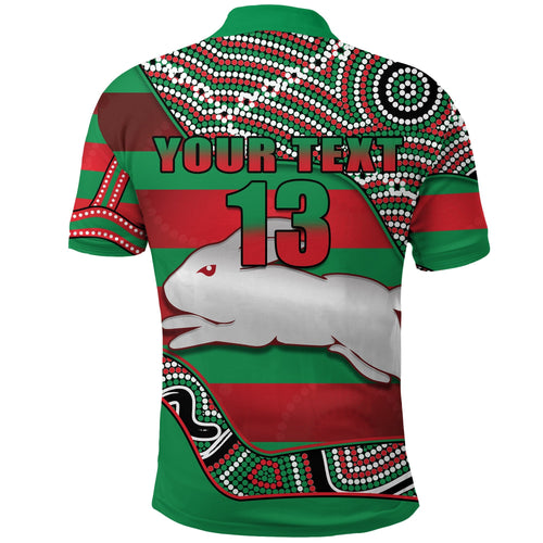 custom-personalised-rabbitohs-polo-shirt-rugby-south-sydney-indigenous-charming-custom-text-and-number
