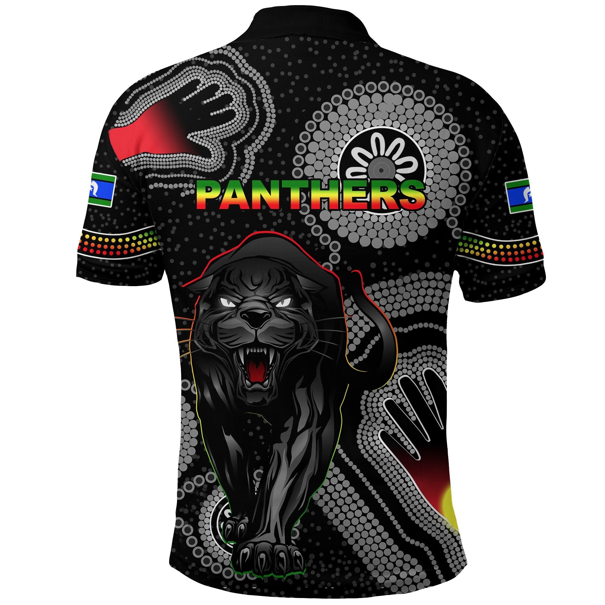 custom-personalised-panthers-naidoc-week-2021-polo-shirt