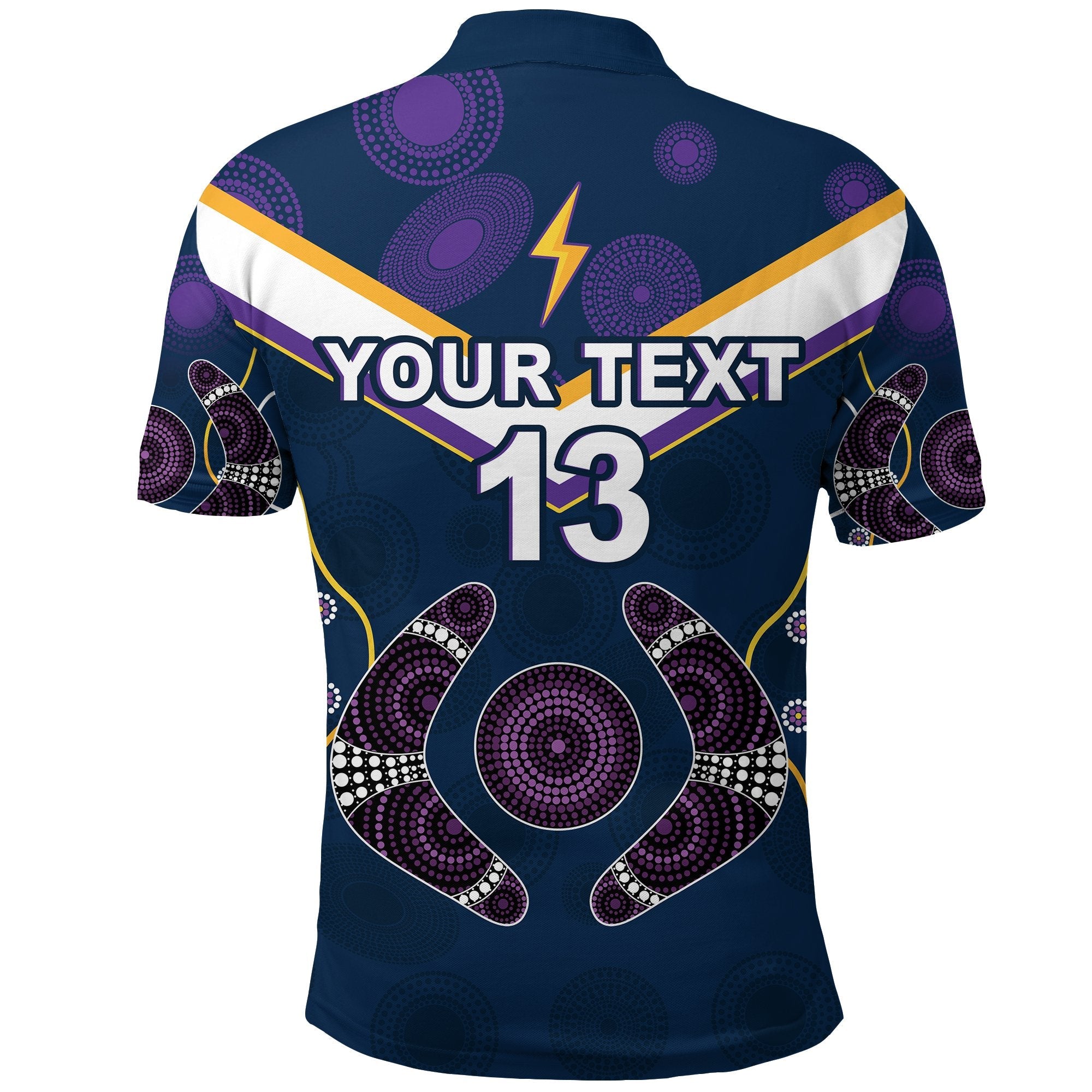 custom-personalised-storm-polo-shirt-melbourne-indigenous-champion-custom-text-and-number