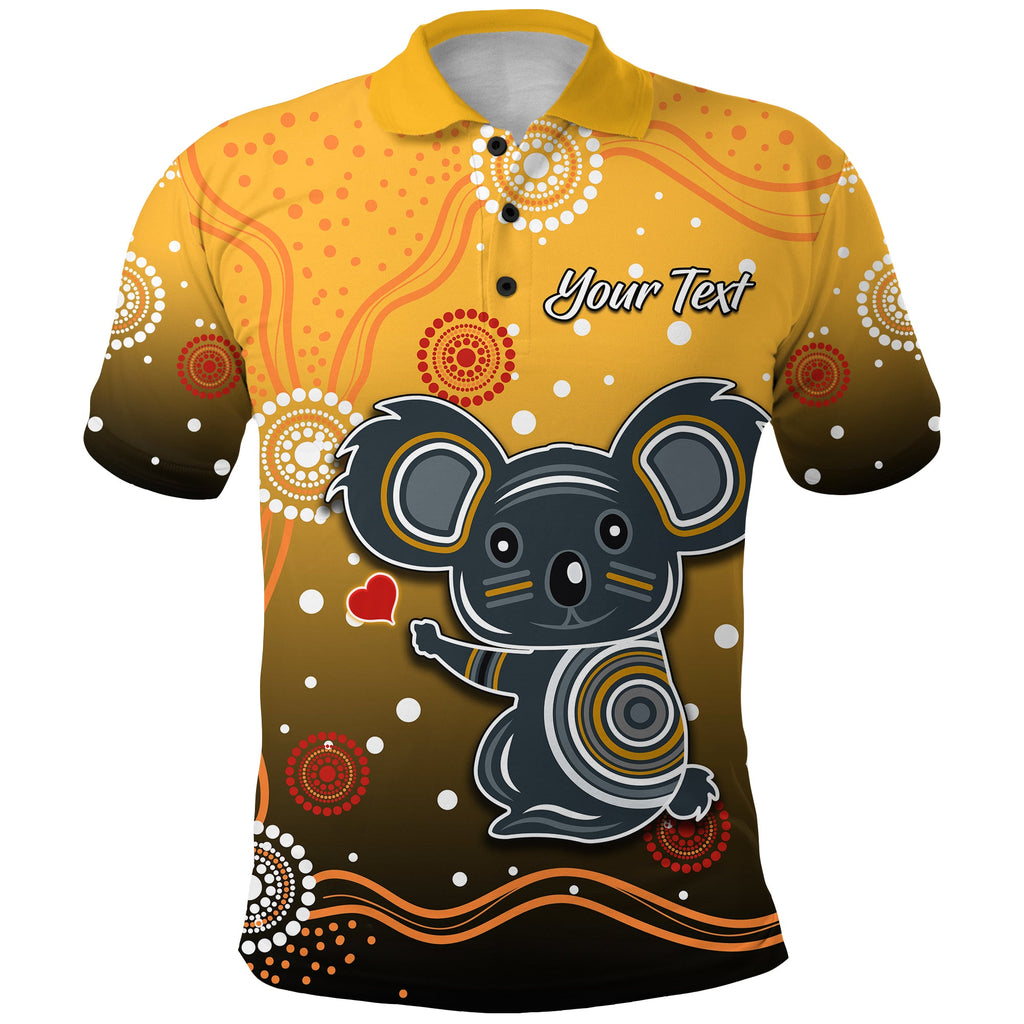 custom-personalised-koala-indigenous-polo-shirt-aboriginal-aussie