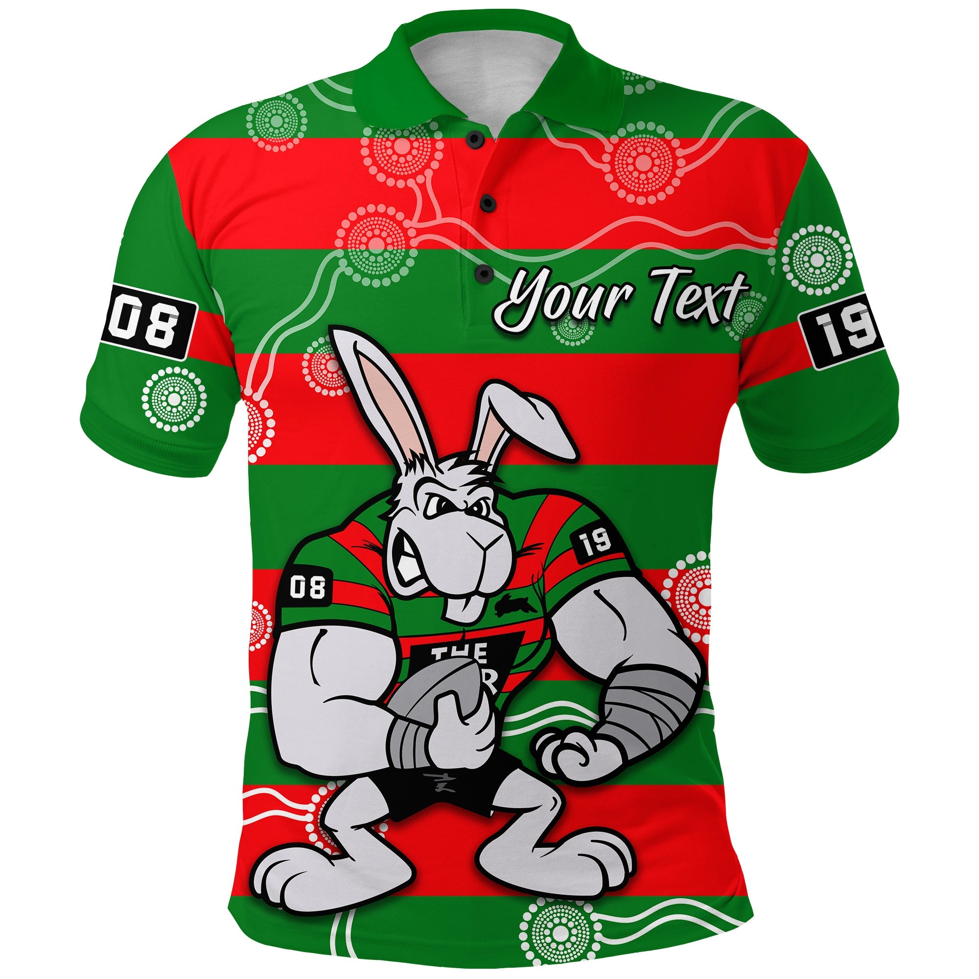custom-personalised-rabbitohs-polo-shirt-south-sydney