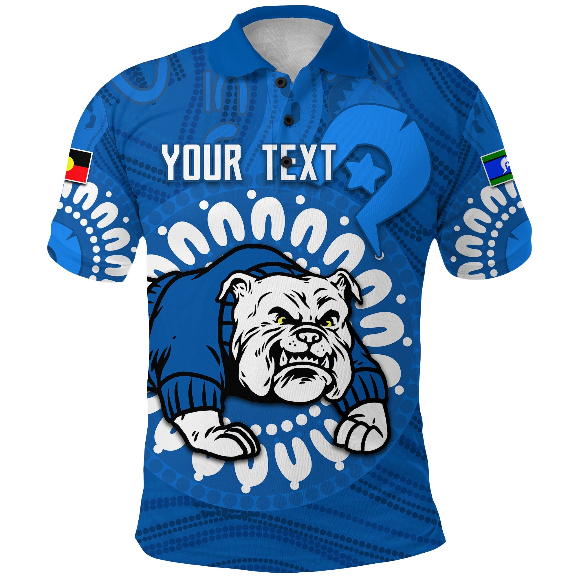 custom-personalised-bulldogs-naidoc-polo-shirt-indigenous