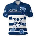 custom-personalised-cats-football-polo-shirt-geelong-indigenous