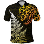 custom-personalised-lion-maori-polo-shirt-aotearoa-mix-silver-fern
