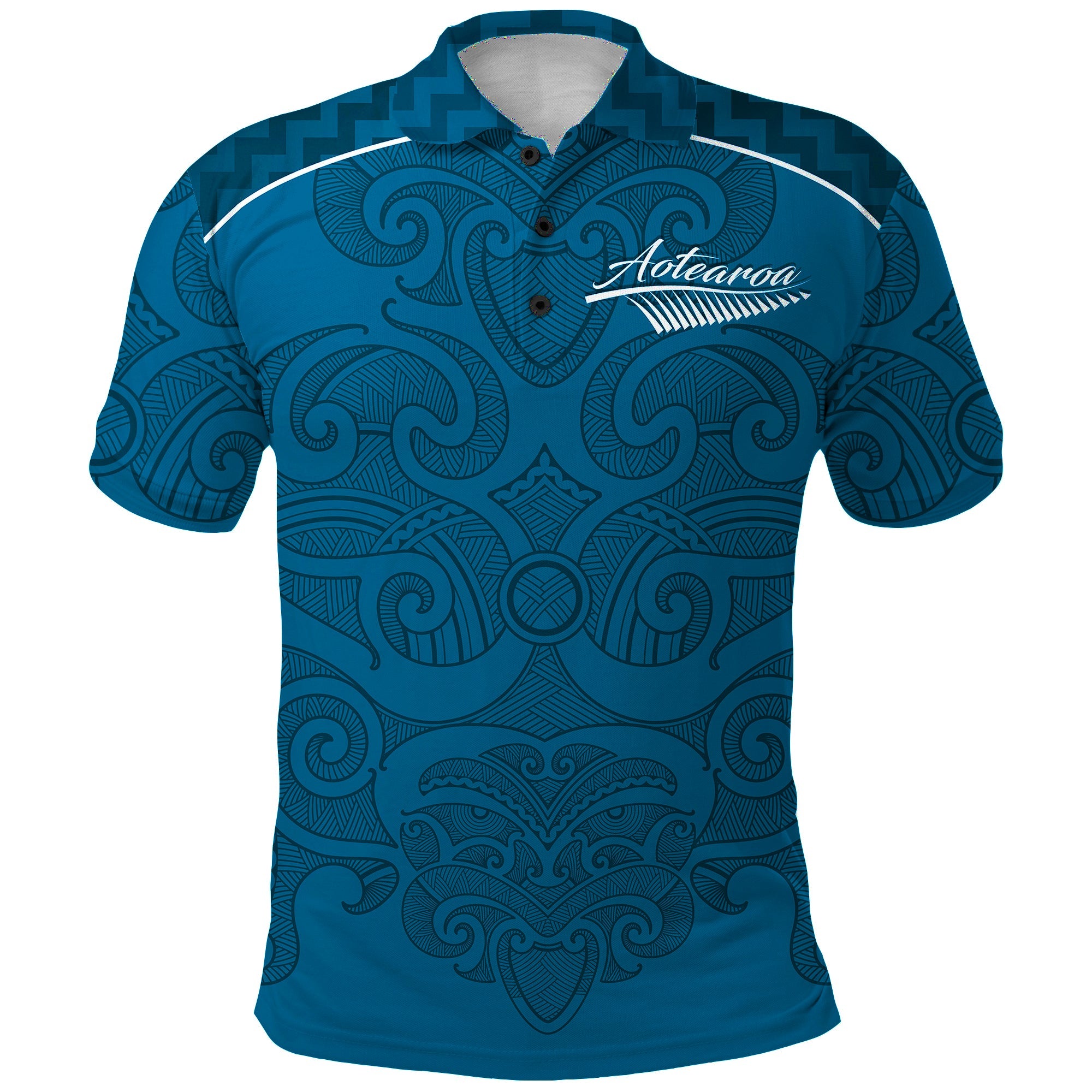 custom-personalised-maori-2021-polo-shirt-turquoise-aotearoa-tattoo-custom-text-and-number