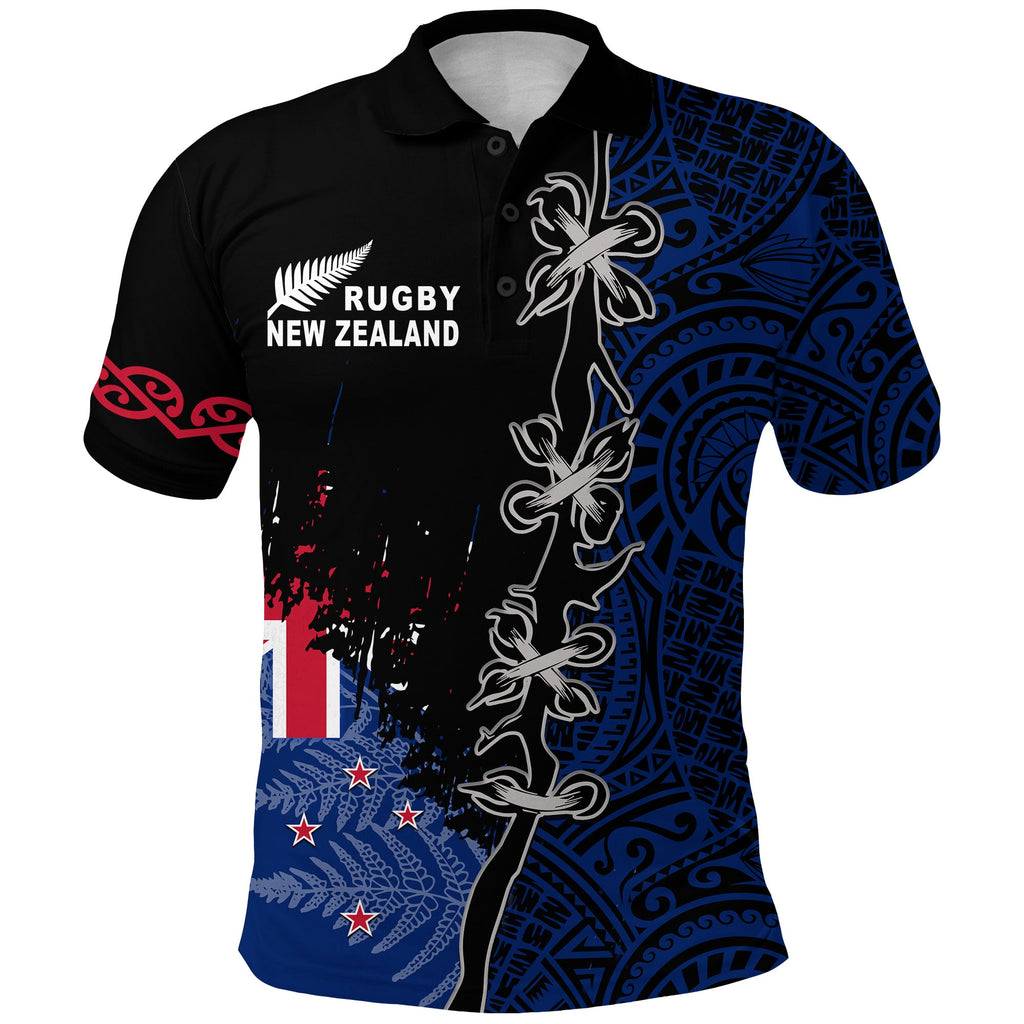 custom-personalised-new-zealand-rugby-polo-shirt-mix-maori-and-fern-new-style