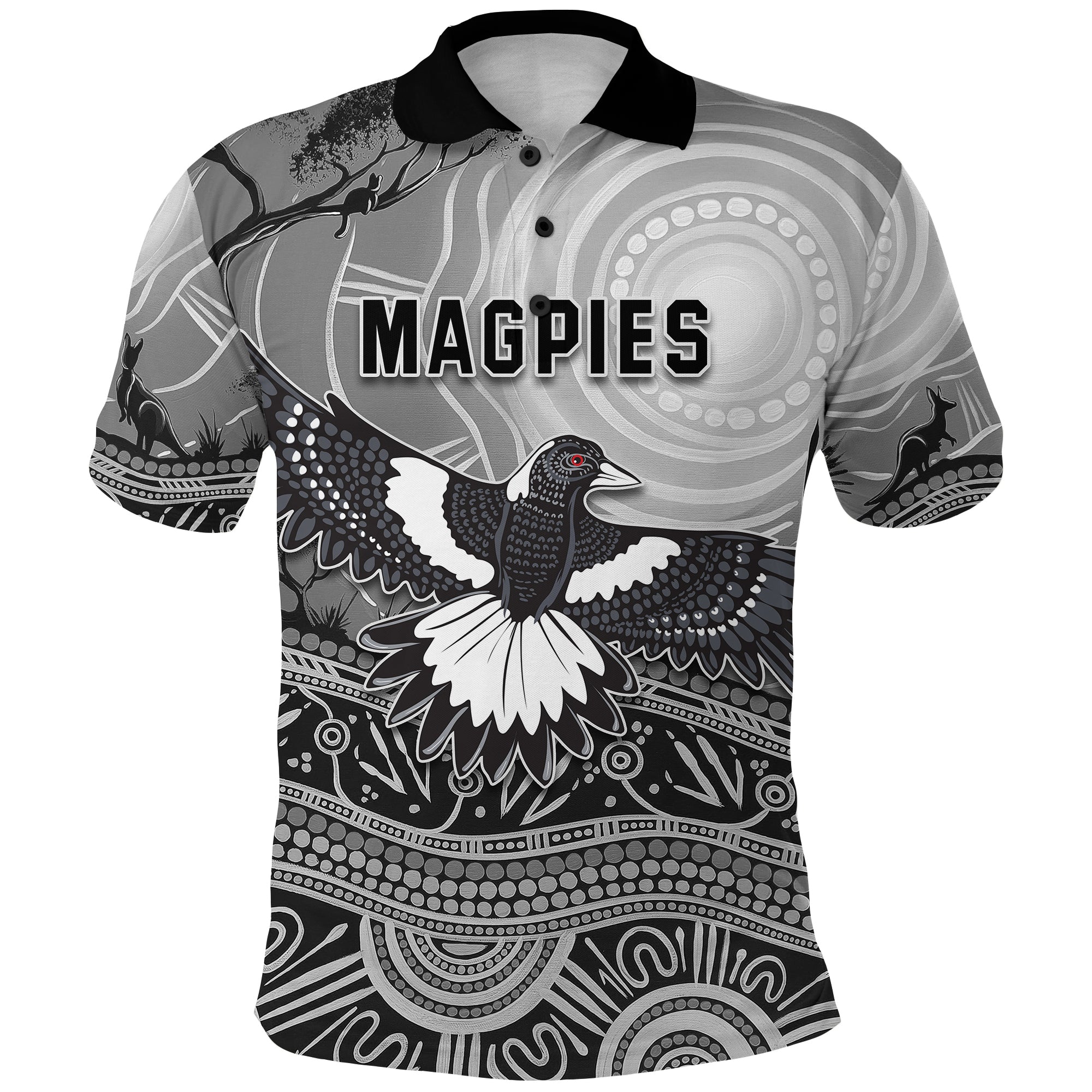 custom-personalised-magpies-lovers-polo-shirt-new-life
