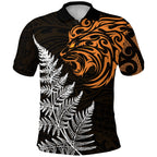leo-zodiac-style-maori-polo-shirt-orange-lion