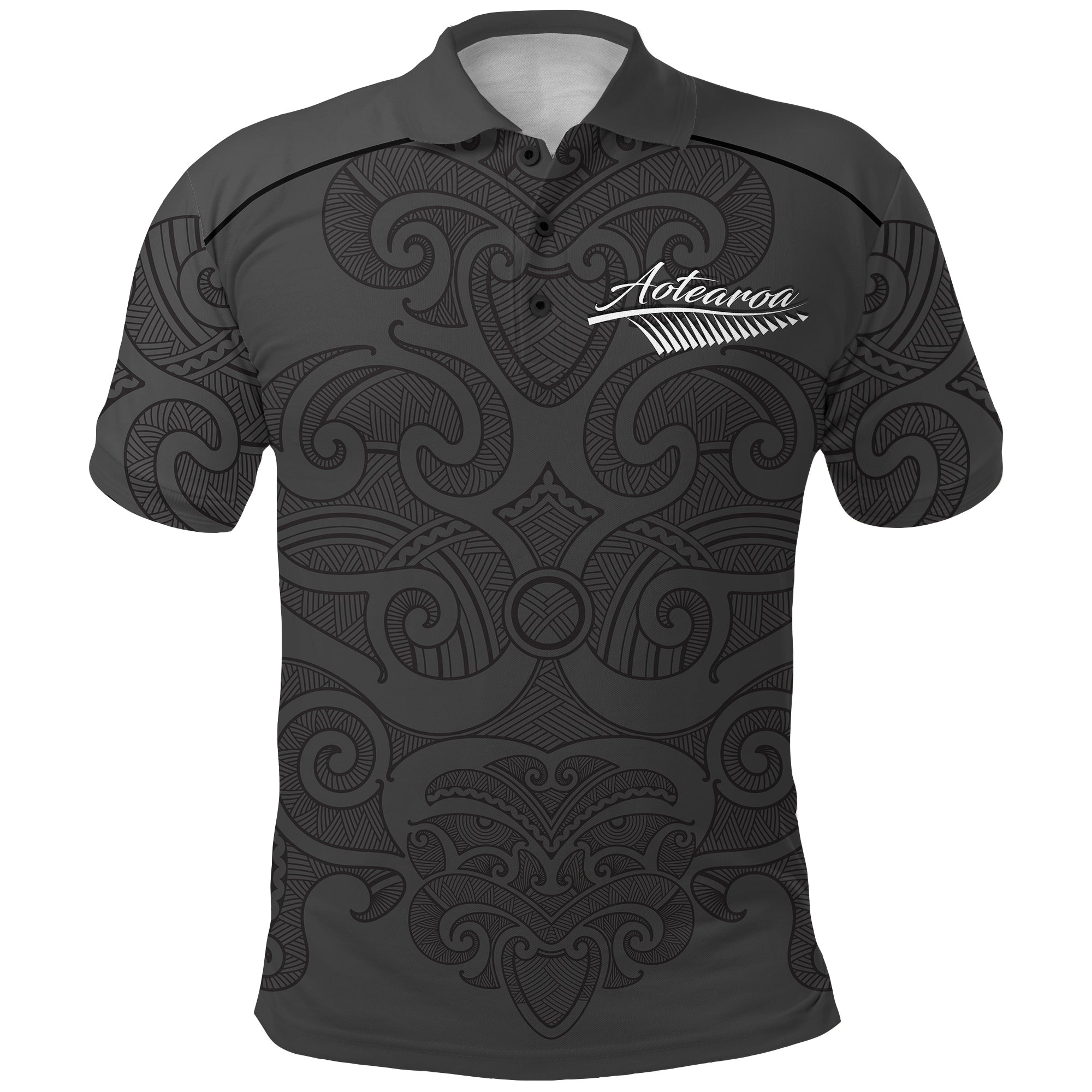 custom-personalised-maori-2021-polo-shirt-aotearoa-tattoo-custom-text-and-number