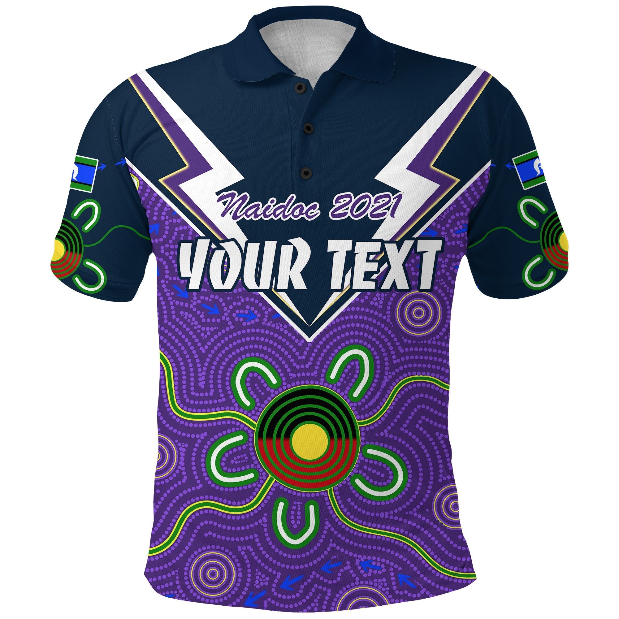 custom-personalised-storm-heart-naidoc-polo-shirt-melbourne-heal-country-2021