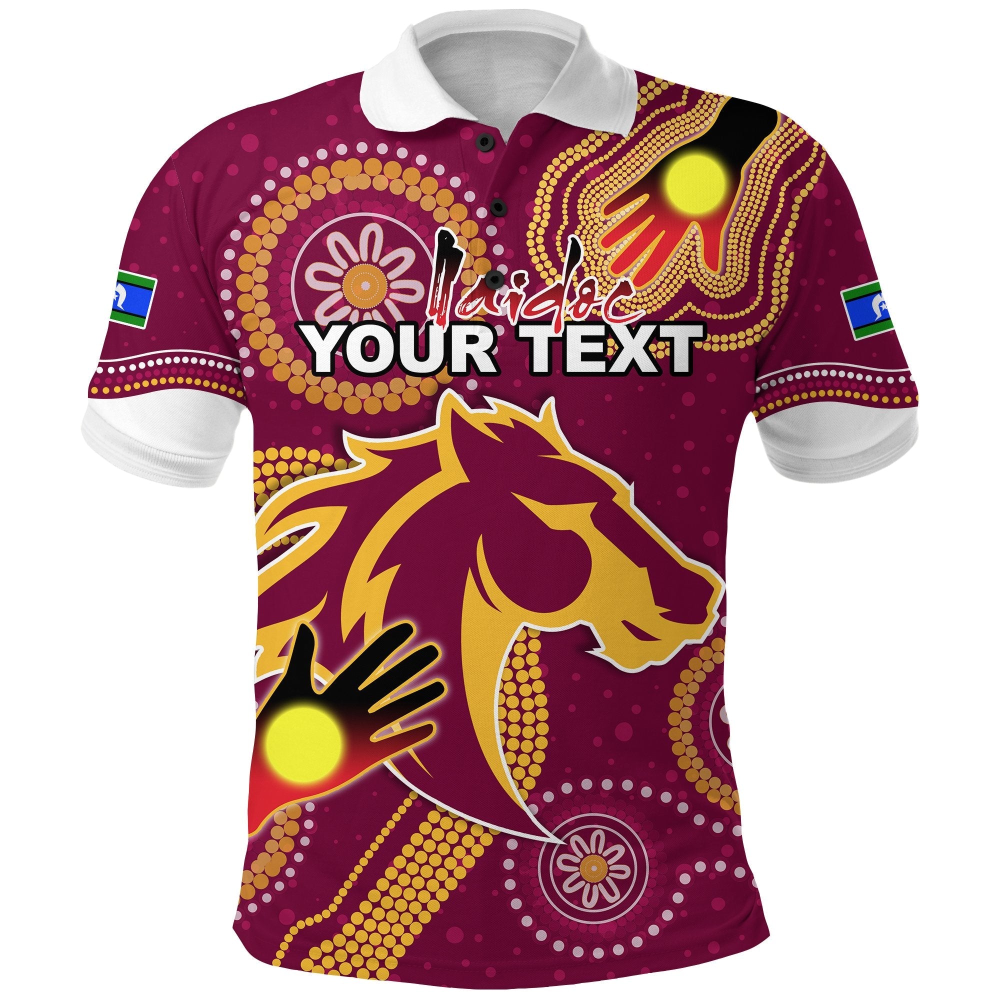 custom-personalised-broncos-naidoc-week-polo-shirt-power-brisbane