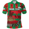 custom-personalised-rabbitohs-anzac-day-polo-shirt-rugby-south-sydney-indigenous-military