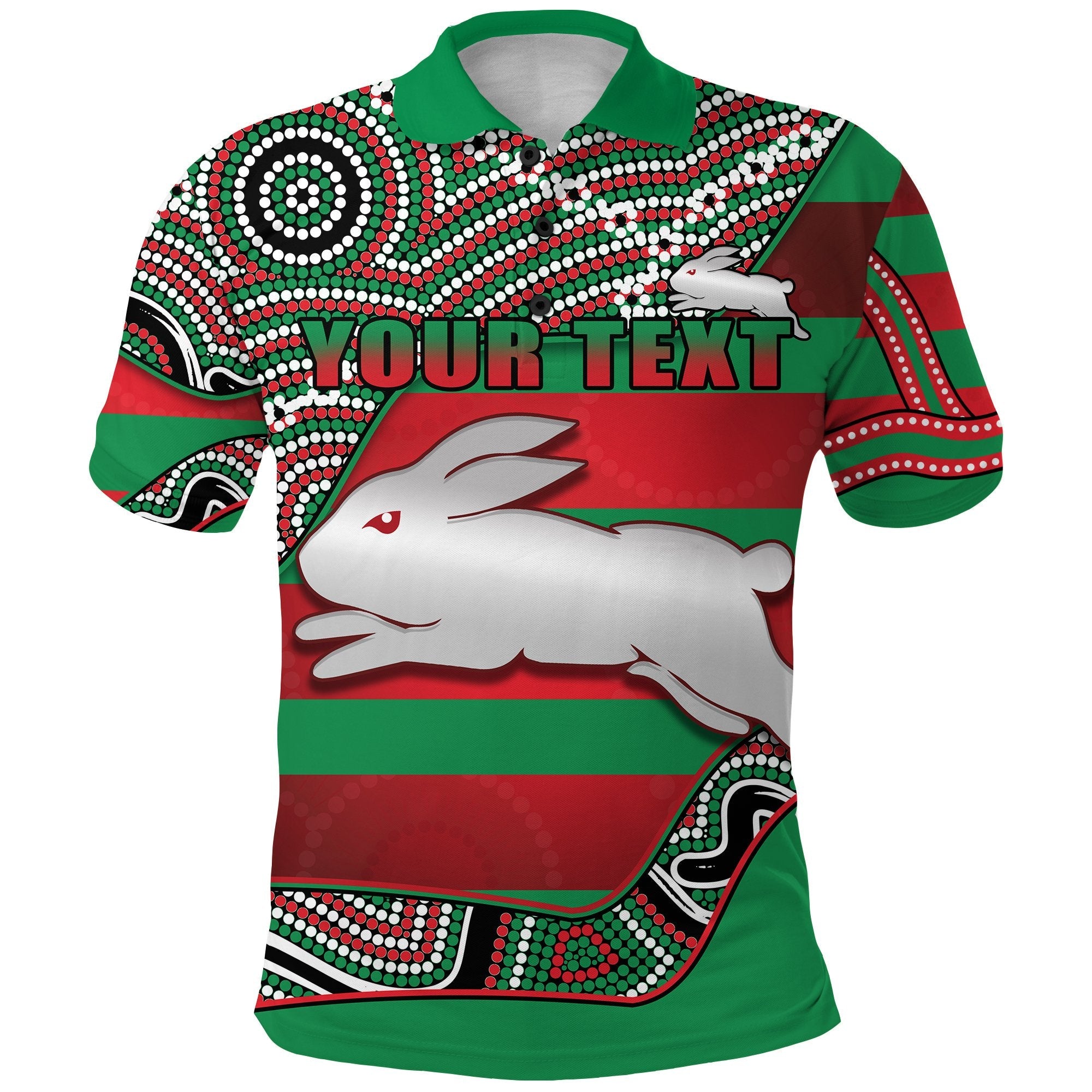 custom-personalised-rabbitohs-polo-shirt-rugby-south-sydney-indigenous-charming