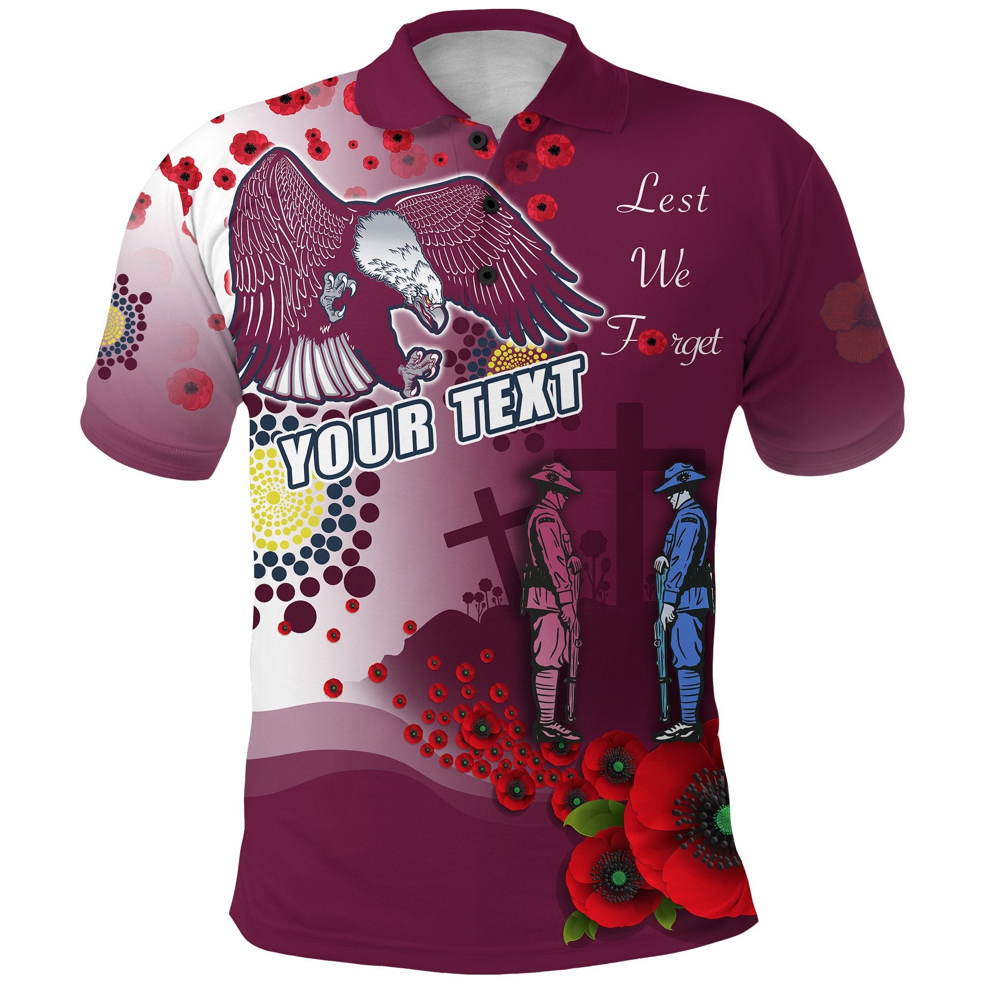 custom-personalised-sea-eagles-anzac-day-polo-shirt-indigenous-lest-we-forget