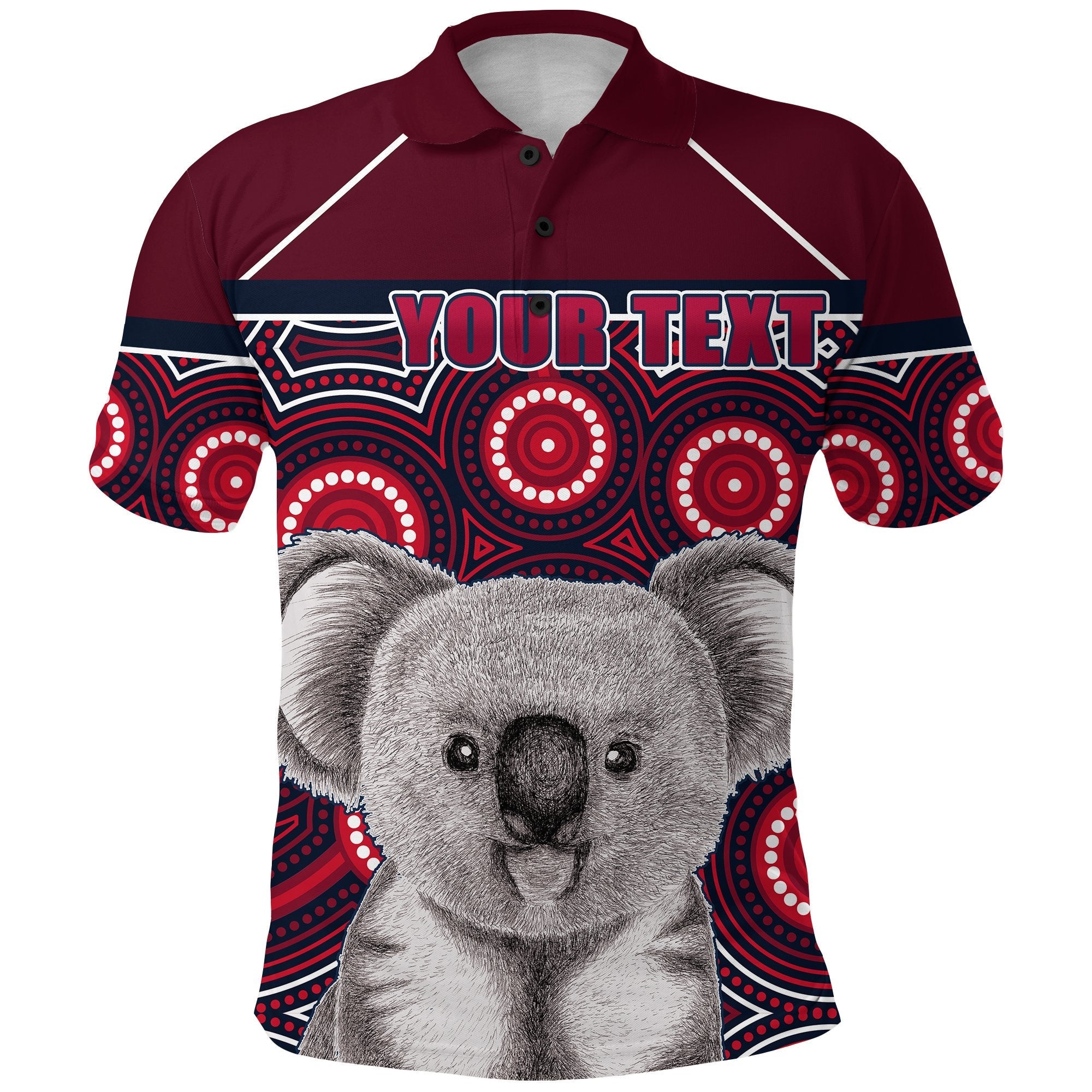 custom-personalised-reds-rugby-australian-polo-shirt-simple-indigenous-queensland