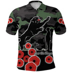 custom-personalised-panthers-anzac-day-polo-shirt-simple-poppy