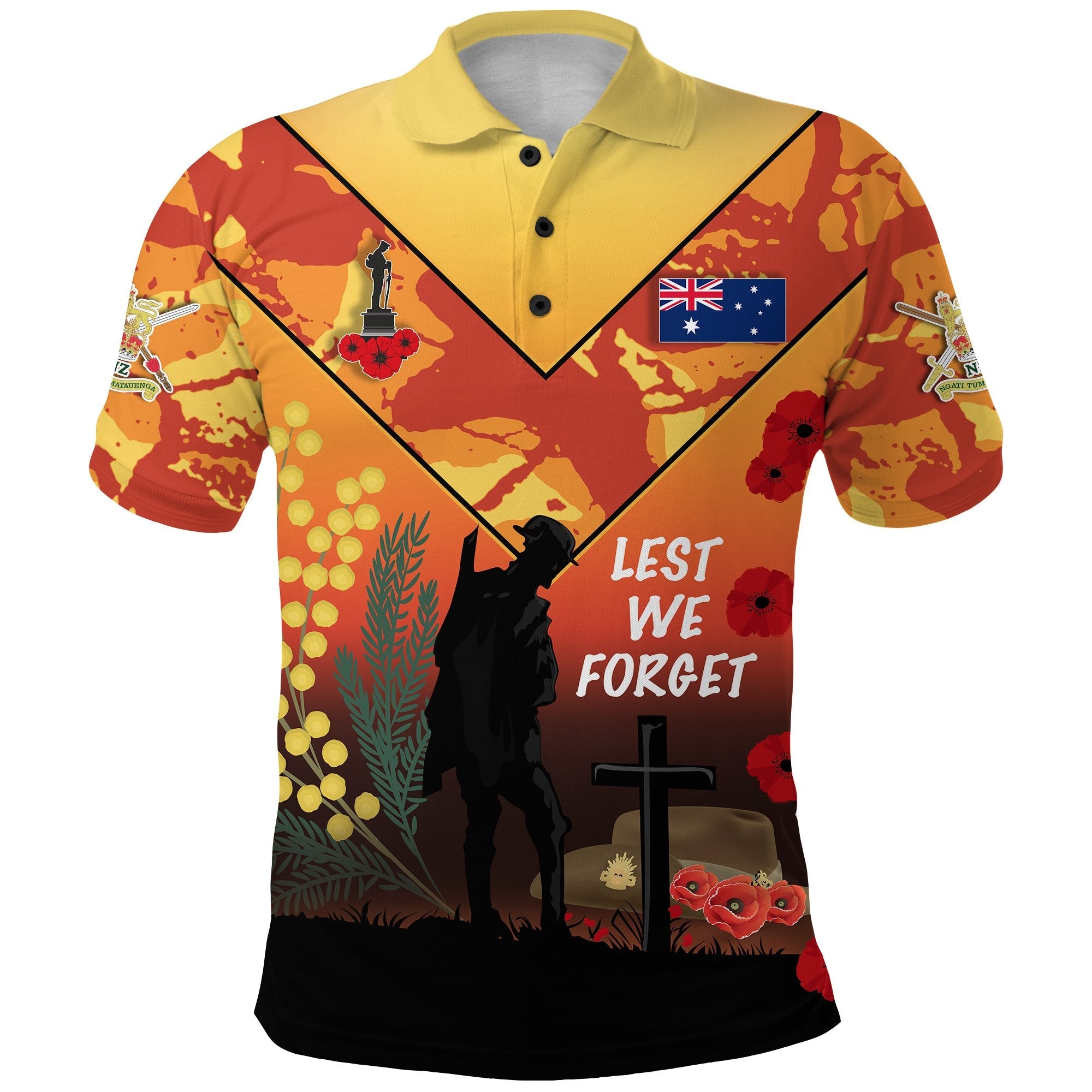custom-personalised-australian-anzac-day-polo-shirt-lest-we-forget-2021-style