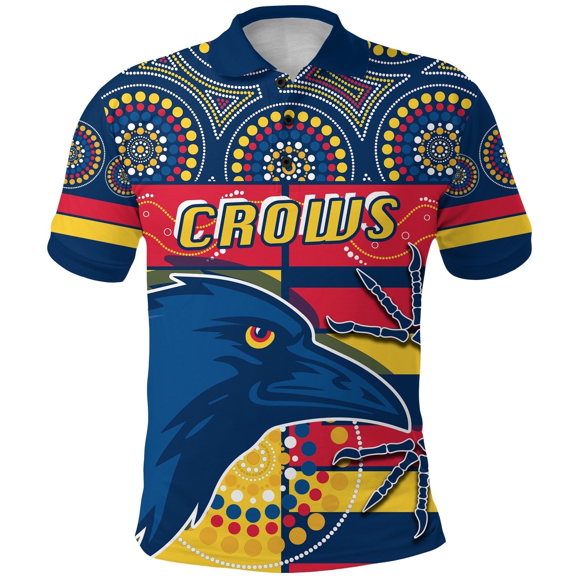 combo-polo-shirt-and-men-short-adelaide-indigenous-crows