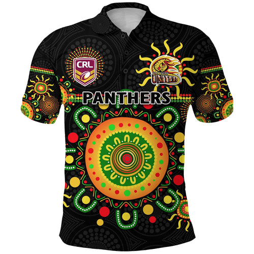 penrith-polo-shirt-indigenous-panthers-unique-black