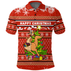 Australia Christmas Kagaroo Aboriginal Pattern