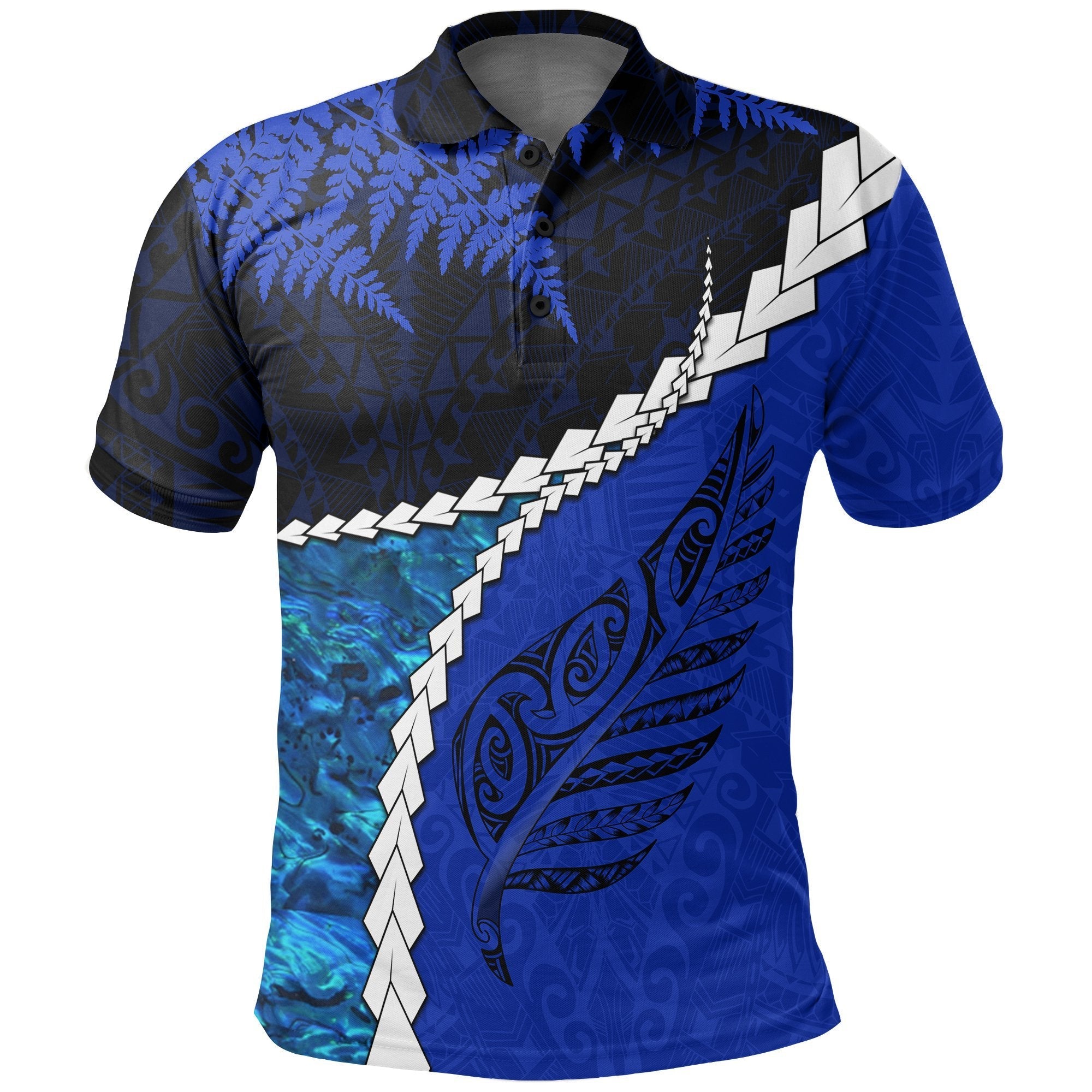 paua-shell-maori-silver-fern-polo-shirt-cobalt
