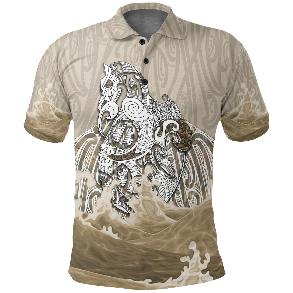 maori-manaia-the-blue-sea-polo-shirt-golden