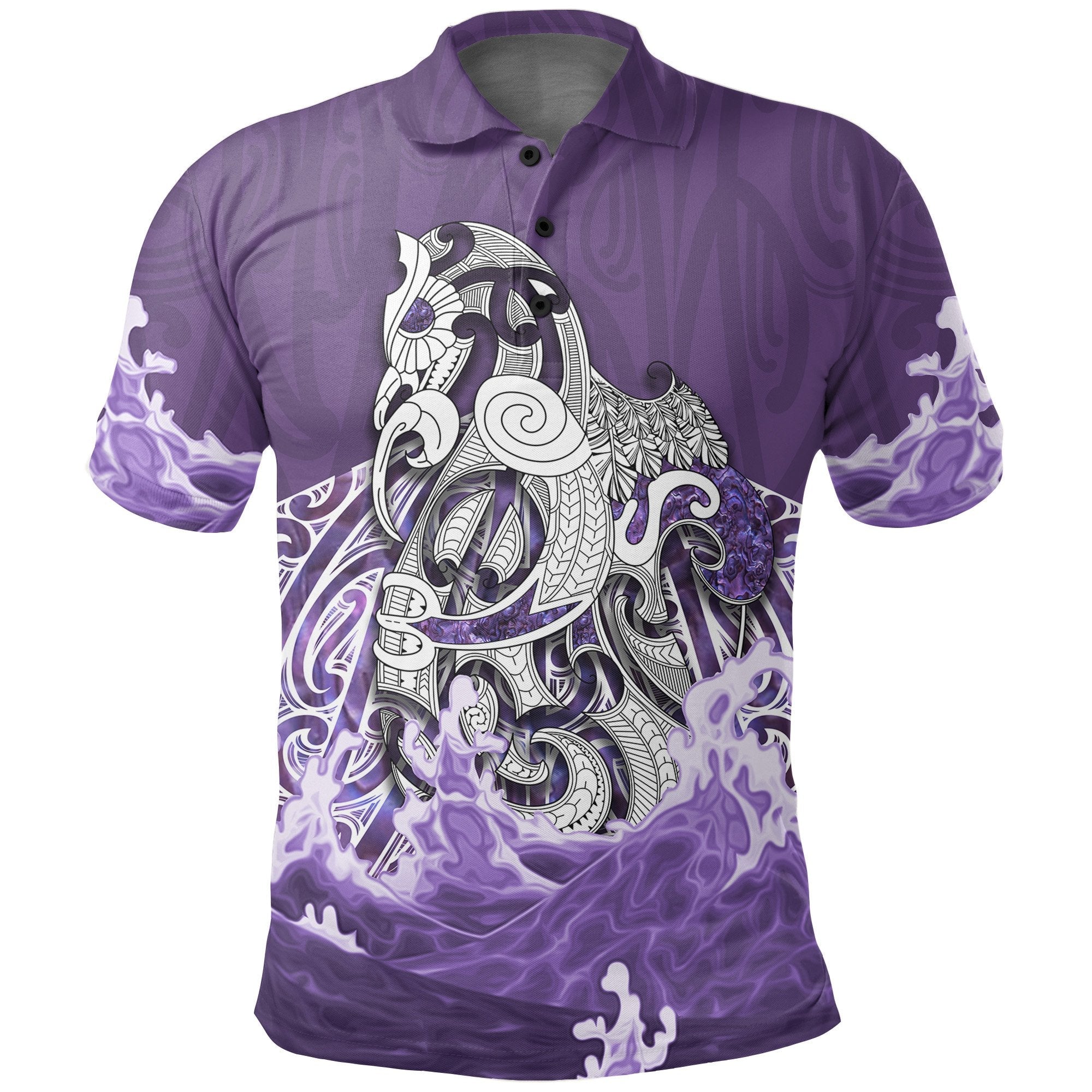 maori-manaia-the-blue-sea-polo-shirt-purple