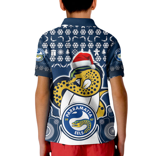 parramatta-eels-christmas-vibe-with-aboriginal-dot-panting-style-polo-shirt