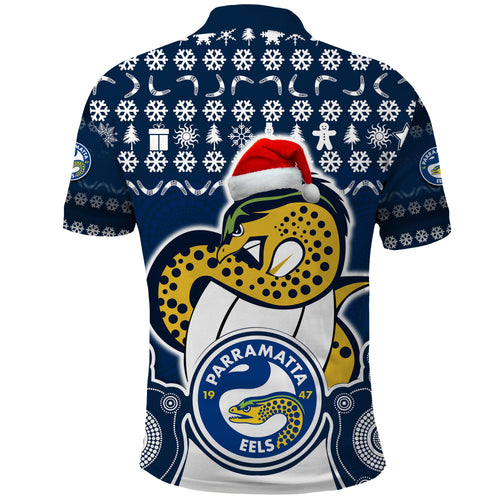parramatta-eels-christmas-vibe-with-aboriginal-dot-panting-style-polo-shirt