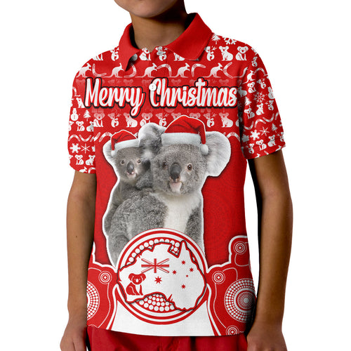 australian-koala-christmas-vibe-with-aboriginal-dot-painting-style-no1-polo-shirt